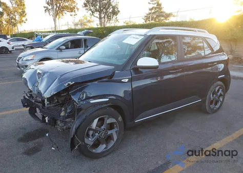 2024 Hyundai Venue Limited from USA, damaged, VIN KMHRC8A39RU302796